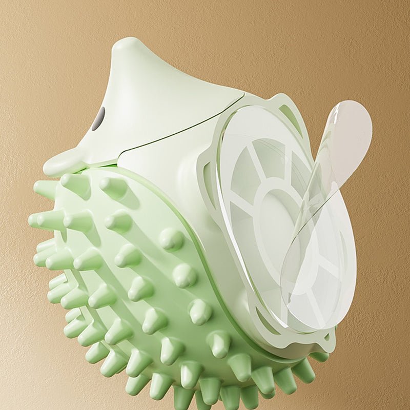 Cat Grooming Brush Wall Mount, Cat Self Groomer Cat Corner Face Scratcher, Cat Self Groomer Corner, Wall Corner Massage Comb for Cat and Dog - Petguard