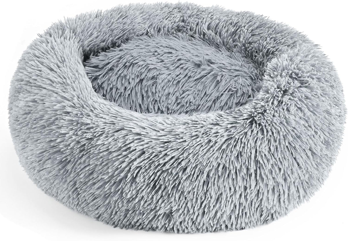 Dog & Cat Bed, 20In Cat Beds for Indoor Cats (Black) - Petguard
