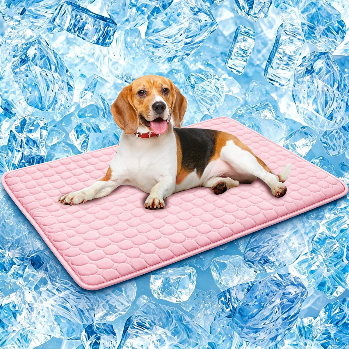 Dog Cooling Mat,Upgraded Arc-Chill Non-Slip Washable Cool Pad - Petguard