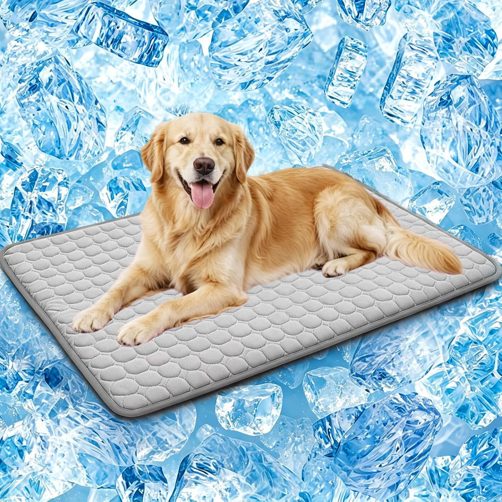 Dog Cooling Mat,Upgraded Arc-Chill Non-Slip Washable Cool Pad - Petguard