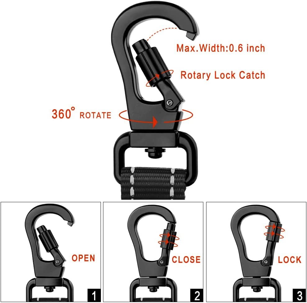 Dog Seat Belt for Car, Adjustable Harness with Elastic Bungee - Petguard