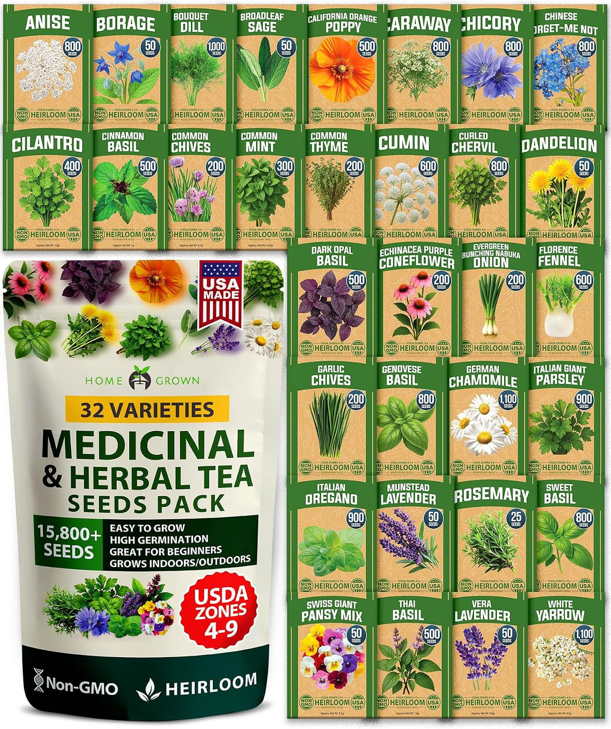 Indoor Cat Grass Refill 3,200+ Seeds Cat Grass Kit Replacement - Petguard