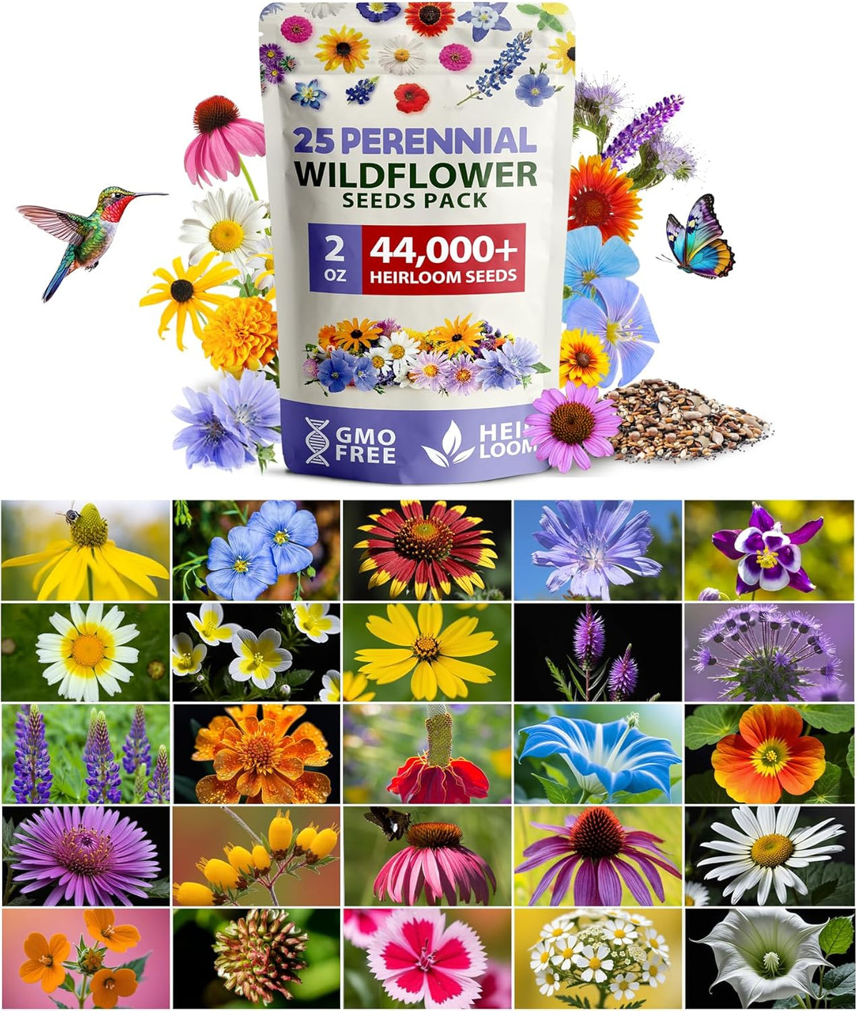 Indoor Cat Grass Refill 3,200+ Seeds Cat Grass Kit Replacement - Petguard