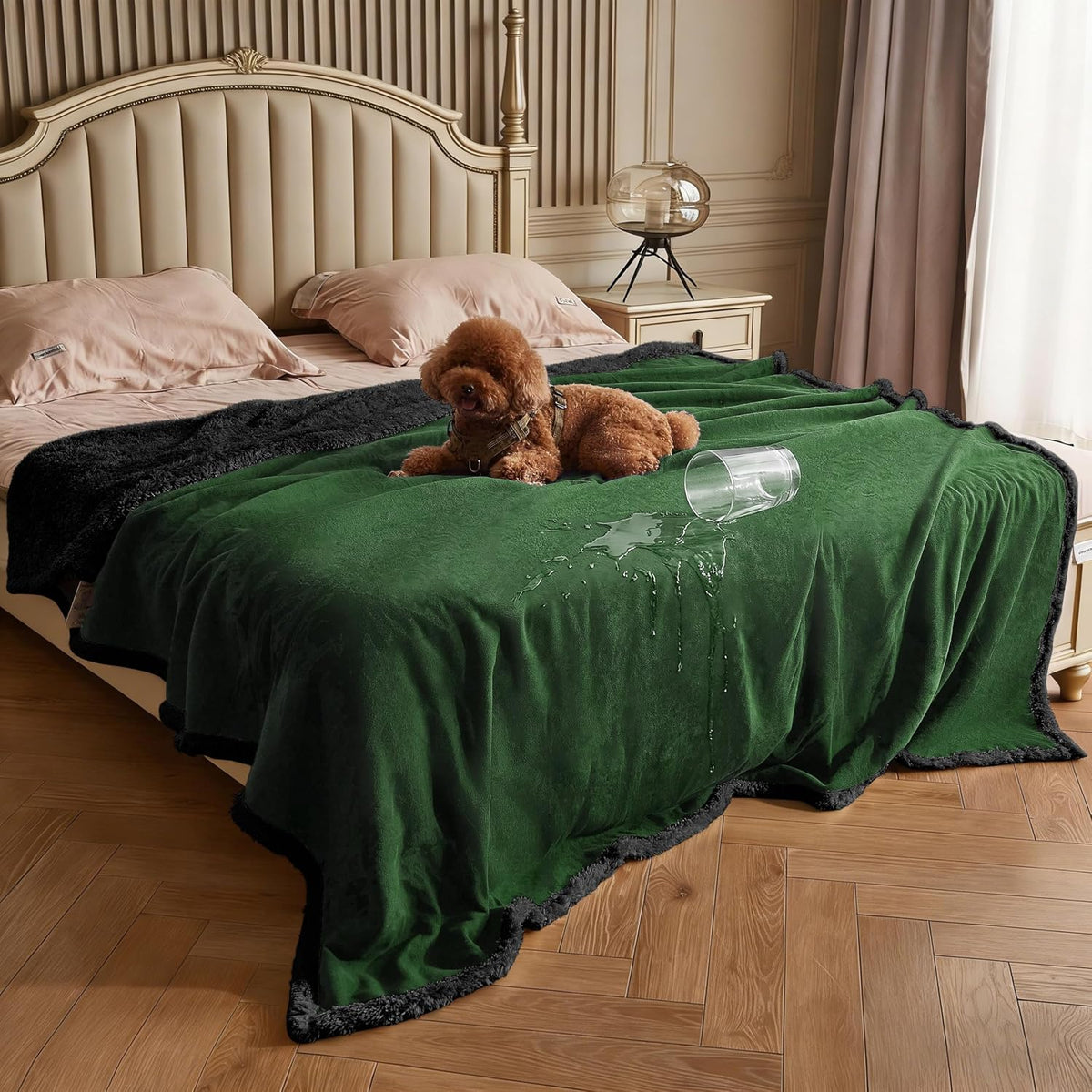 Waterproof Pet Blanket, Reversible Throw for Dogs and Cats - Petguard